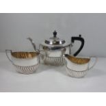 3 Piece silver plated tea set