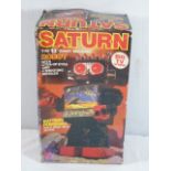 Vintage boxed Saturn robot