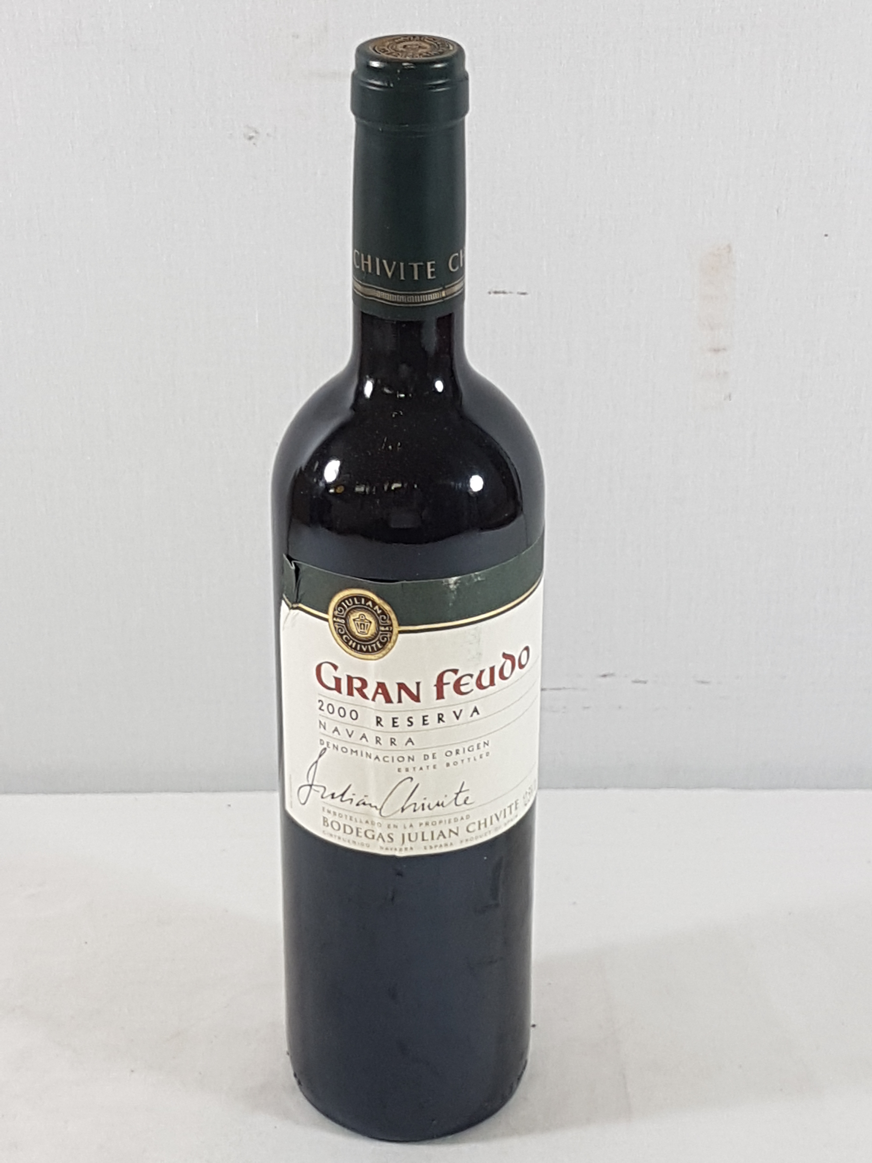 6 x Bottles of 2000 Gran Feudo Reserva red wine