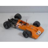 Vintage model ford racing car