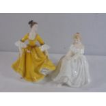 Royal Doulton ladies Heather HN 2956 plus Stephanie HN 2807