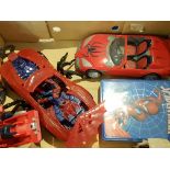 Collection spiderman toys