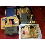Very very large collection of 78's and LP box sets