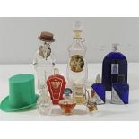 11 Various perfume bottles