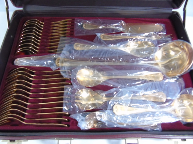 Cased Solingen cutlery set - complete, as new - Image 3 of 4