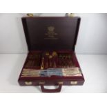 Cased Solingen cutlery set - complete, as new