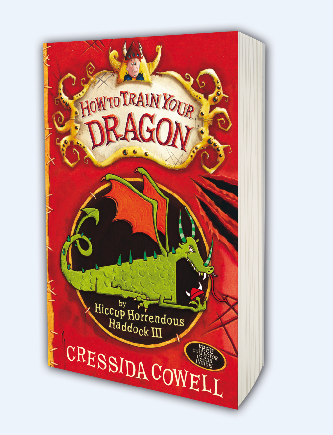 Be part of a Cressida Cowell story, How to Train Your Dragon author/illustrator