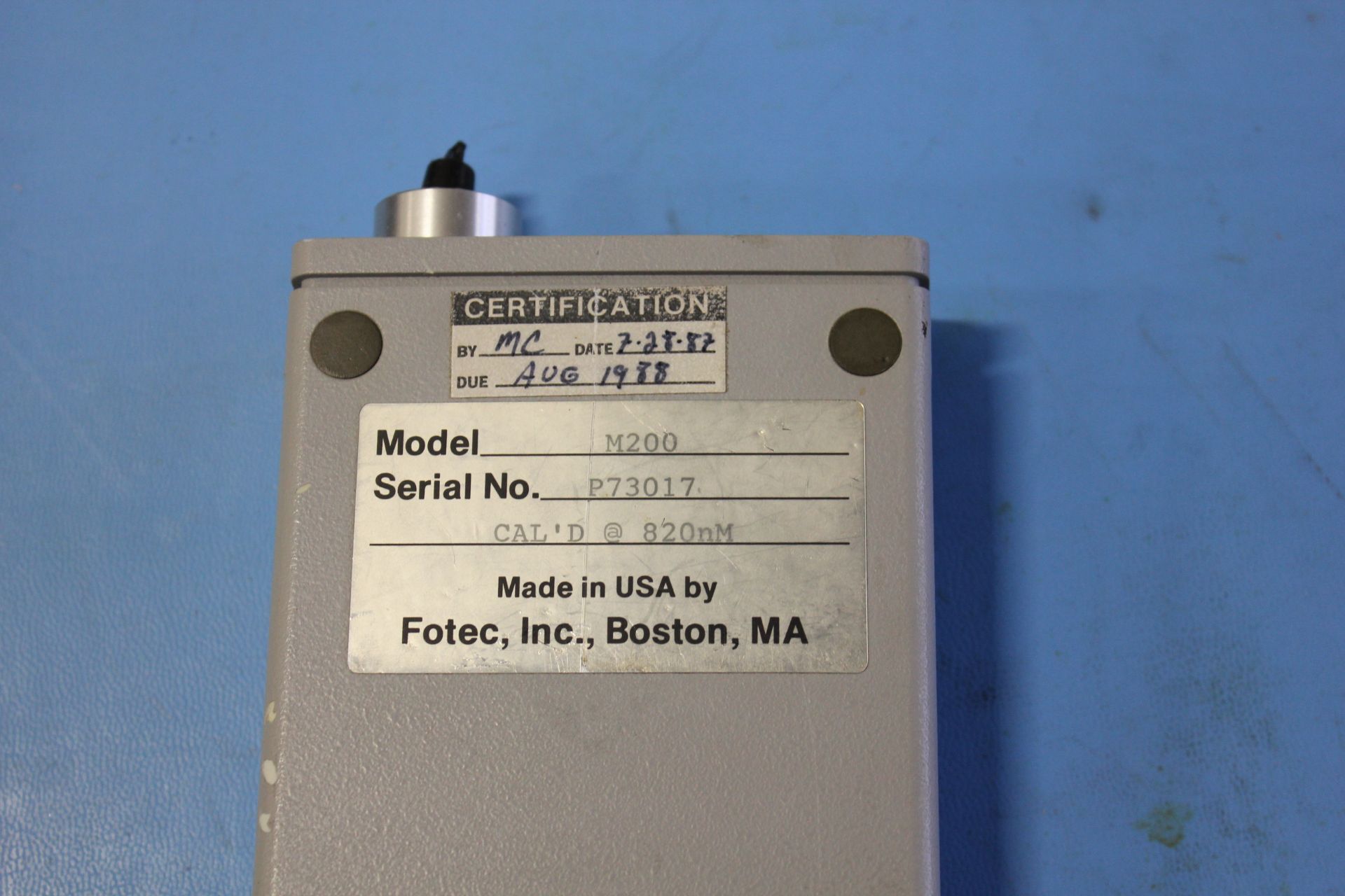 OPTICAL POWER METER - Image 3 of 3