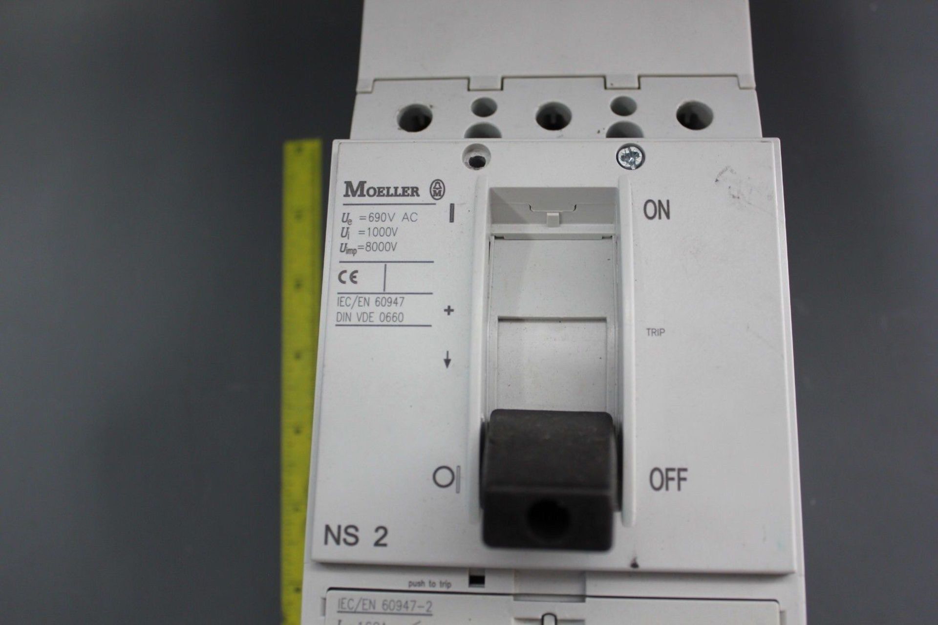 MOELLER 160A 600V INDUSTRIAL CIRCUIT BREAKER. - Image 3 of 6