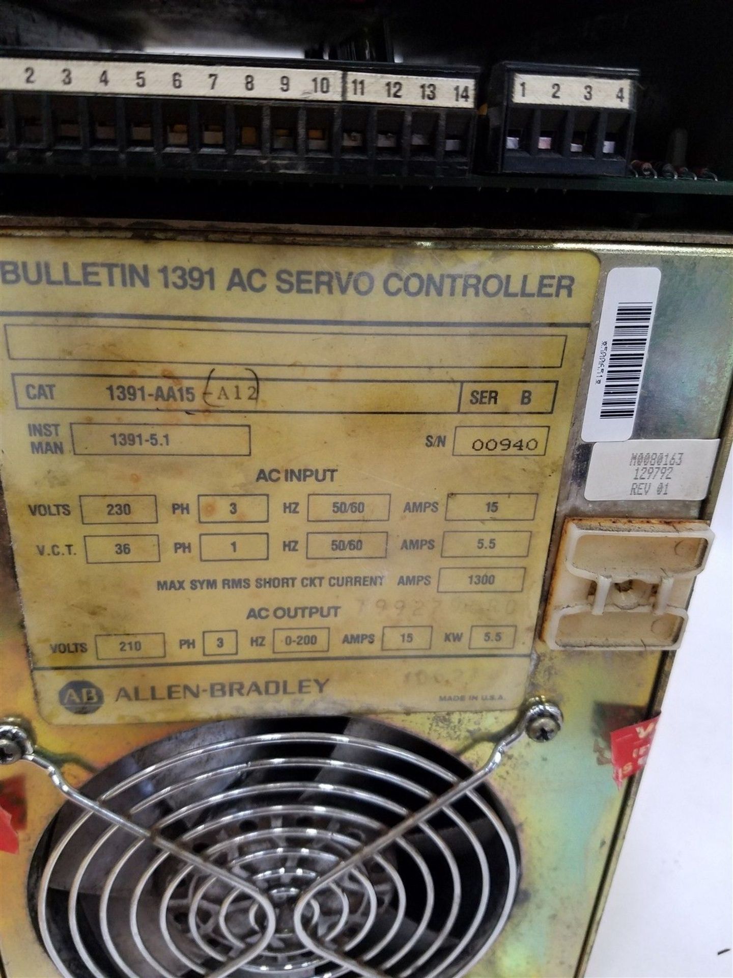 Allen Bradley Ac Servo Controller - Image 2 of 5