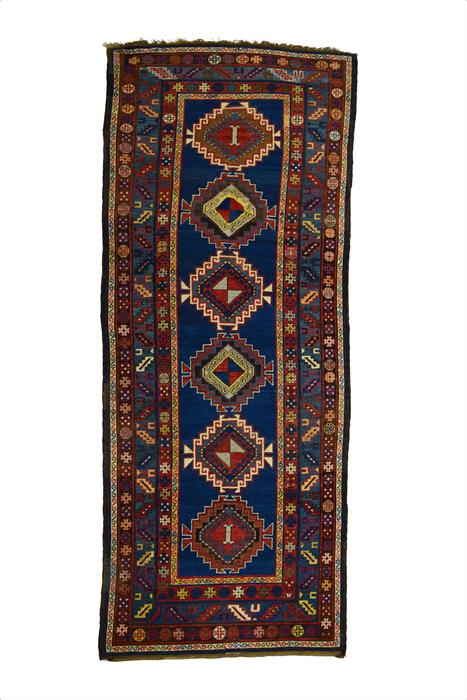 Kazak Gallery Runner, The Caucasus, circa 1910