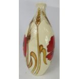 A Moorcroft vase, Harvest Poppy pattern, signed to base, 24cm high.