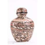 A Chinese hardstone snuff/scent bottle, 7½cm.