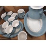 A Denby tea and dinner service.