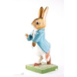 A 1950s Peter Rabbit advertising model, 47cm high.