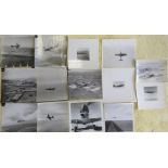 Fourteen WWI period photographs depicting aircraft