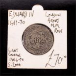 An Edward IV London Groat, 1461-70.