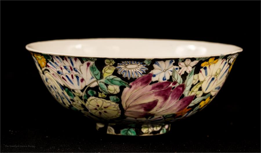 A Kuang Hsu Mille Fiore bowl. circa 1865.