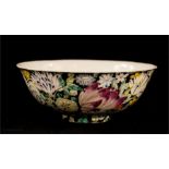 A Kuang Hsu Mille Fiore bowl. circa 1865.