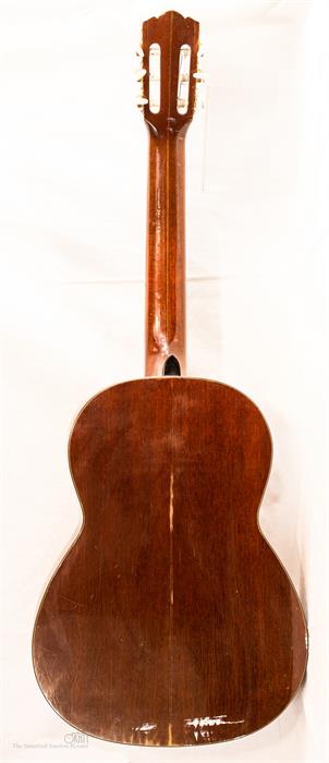 A classical guitar, solid top, for Chappell of Lon - Image 2 of 3