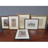 A group of prints to include Belvoir Hunt, Quorn H