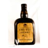 An advertising model bottle of Dry Fly Sherry, 62