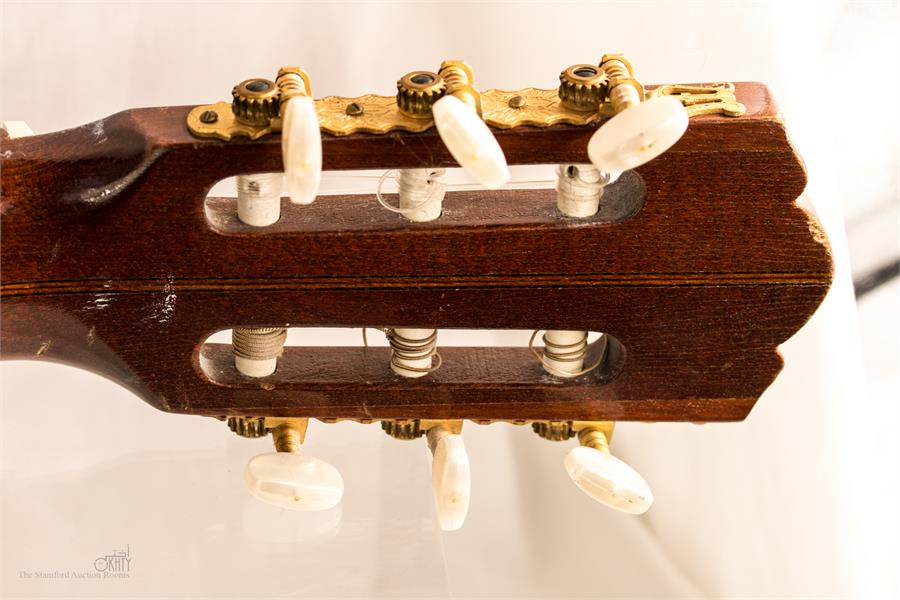 A classical guitar, solid top, for Chappell of Lon - Image 3 of 3