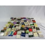 A quantity of matchboxes dating from 70's-90's, va