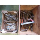 A quantity of tools. (2 boxes)