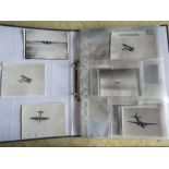 WWII photographs, mainly aircraft, to include Well