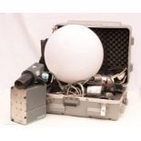 White acrylic glass sphere Balloon photographic lamp globe diffuser by Broncolor 3316100 max. 3200 J