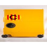 Boby by Joe Columbo c.1968. Italian designed modular storage office trolley in Yellow with