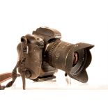 Fujifil Finepix S3 Pro Digital Camera body (takes 4 x AA Ni-MH batteries) with Sigma 17-35mm 1:2.8-4