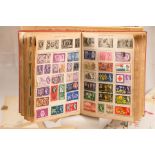 Stamps: a collection of various modern foreign stamps, stock book with large collection of foreign