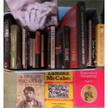 A miscellaneous group of books to include Life of Picasso, Eamonn McCabe, Yesterdays Shopping etc.