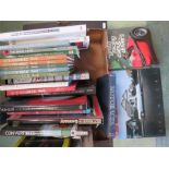 Motor Car related books including Cadillac, The Great Racing Cars & Drivers, Convertibles, Auto