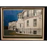 Bernard Brett RBA: Lewes Crescent, Brighton, 52 by 74cm.