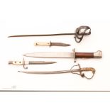 Miniature WWI Bayonets, Swords etc.