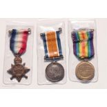 A 14/15 Star Trio, 17638 PTE J Rich, York R