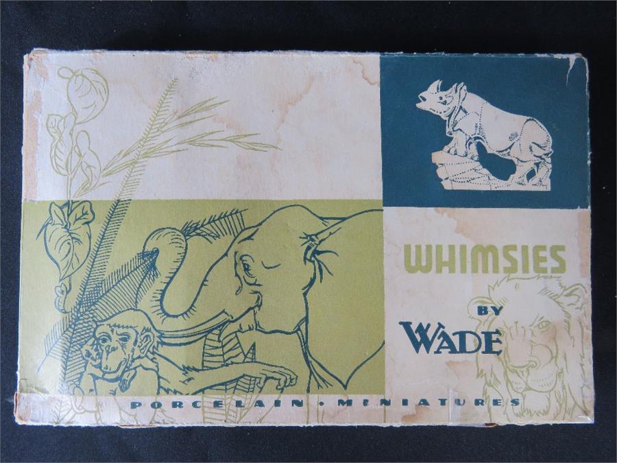 Wade Whimsies, a boxed group of five African jungle animals, 1955-58. - Image 2 of 2