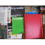 A group of printed ephemera to include Artemide catalogue, and Herman Miller Catalogue, and