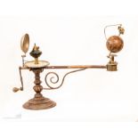 An Orrery; a mechanical model of the solar system.