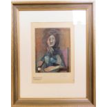 Picasso folio print Picasso Sieze Peintures Editions Du Chere, Paris, signed in pencil to margin.