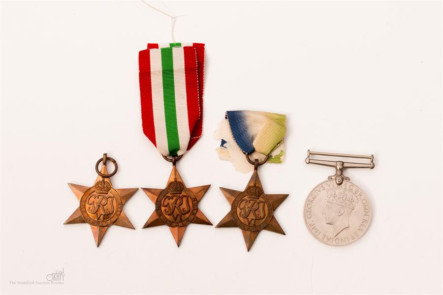 A mixed quantity of WWII Medals to include Atlantic Star etc.