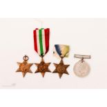 A mixed quantity of WWII Medals to include Atlantic Star etc.