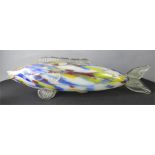 A Murano glass fish.