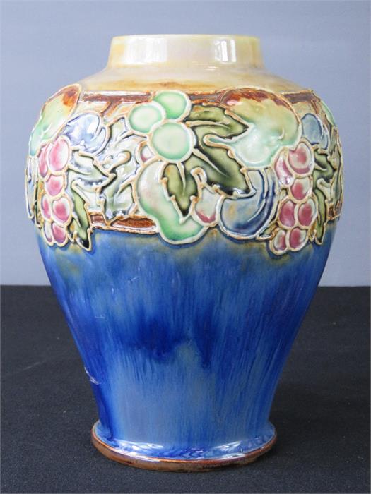 A Royal Doulton vase, impressed to base X8721X, 8225, 20cm high. - Image 4 of 6