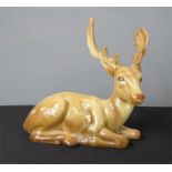 A Beswick stag, 054 impressed to the base.