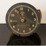 WWII Kriegsmarine twelve hour mechanical electronical timepiece.