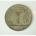 A Sir Isambart Kingdom Brunel medallion, to commemorate the opening of the Thames.